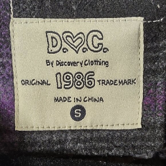 Discovery Coat, Purple, Gray, Black Size S - Picture 9 of 11